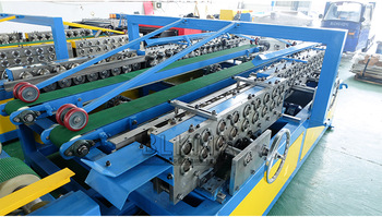 hot sale 1.2 mm HVAC square duct auto production line 4