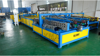 china hvac duct fabrication machine production line