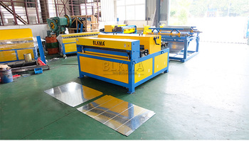 Fast delivery from China factory auto duct line 2, hydraulic HAVC air duct forming machine hot sale