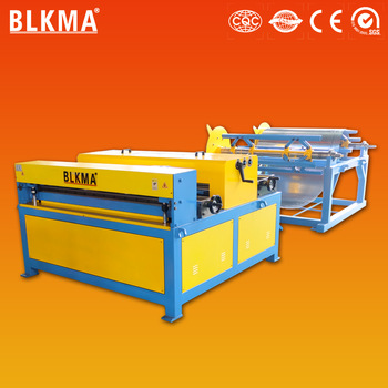 Hydraulic auto duct production line 2 machine factory made square pipe making machine hot sale