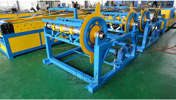 hydraulic duct manufacture auto line 5, U super CNC air duct production line machine good quality hot sale