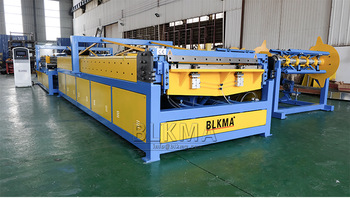 Direct sales from China factory stainless steel pipe making machine, rectangular duct forming machine