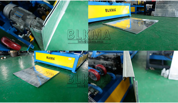 BLKMA factory highly recommend hydraulic steel sheet auto duct line 4 high quality