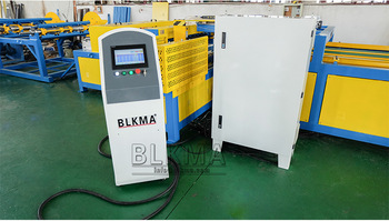 Hydraulic hvac square duct line 5 machine, high speed with air duct making machine hot sale
