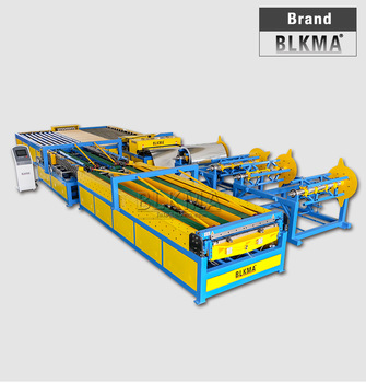 hot sale duct board manufacture auto line / duct production line 5