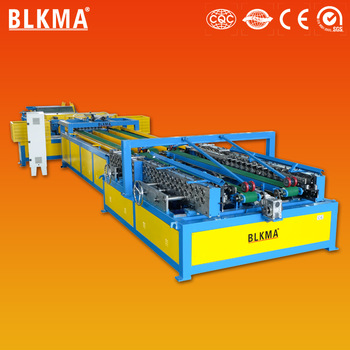 Hvac rectangular duct forming machine / sheet metal duct line 4 factory price