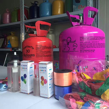 30LB disposable tank with high <font color='red'>purity</font> <font color='red'>helium</font> gas used for <font color='red'>balloon</font> inflation