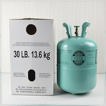 hot sell refrigerant gasR134a R600a refrigerant gas tinplate can package in custom design with good quality