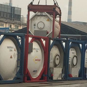Factory Price Refrigerant Gas R410a with ISO Tank Package