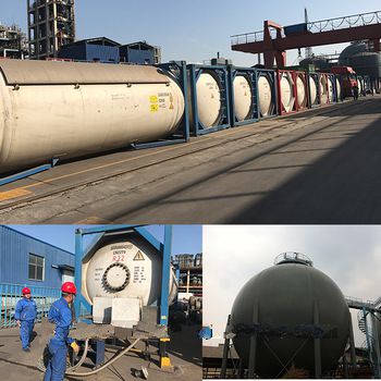Factory Price Refrigerant Gas R410a with ISO Tank Package
