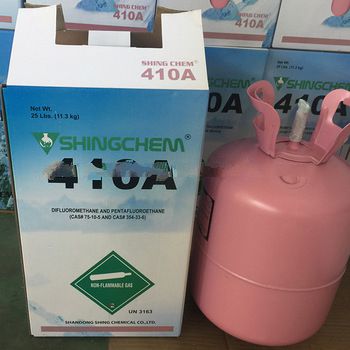 SHINGCHEM best price refrigerant gas r410a for selling with highest purity