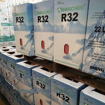 99.99% 10kg disposable cylinder R32 Refrigerant gas for car air condition