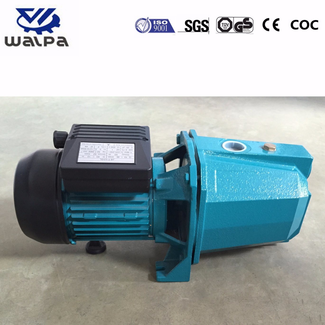 1.5 Inch Electric River Water Pump of Jet120L 1.5HP
