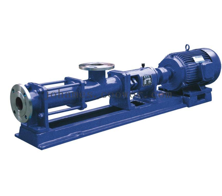 G horizontal single screw pump