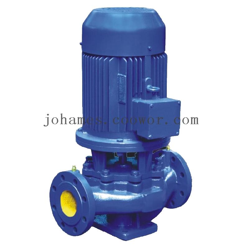 Isg Cold Hot Water Centrifugal Pump Vertical Inline Water Booster Pump 4308