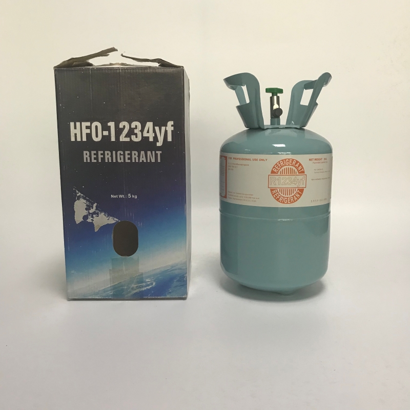 New refrigernt gas HFO-1234YF with refillable cylinder - Coowor.com