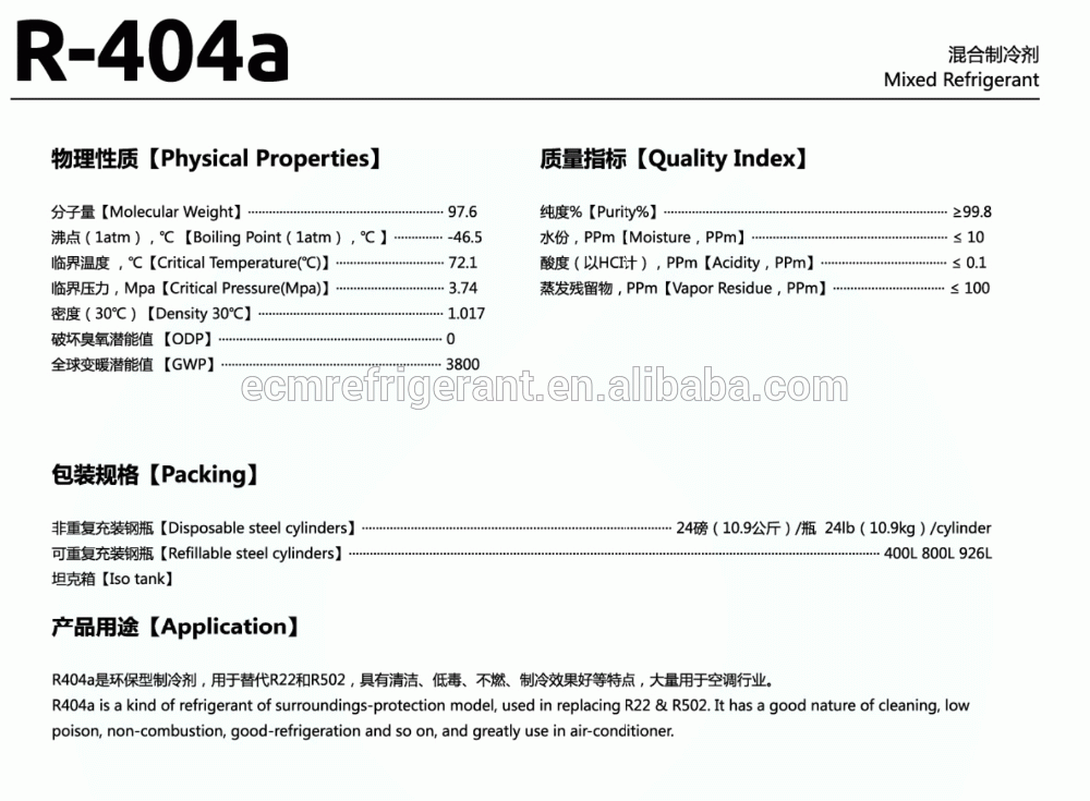 r404a specs