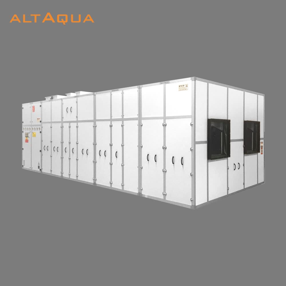 Altaqua 180Litre/h air cooling/heating water heating ahu with public indoor swimming pool dehumidifiers
