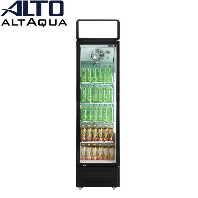 180w 300L single door coke portable refrigerated display cooler