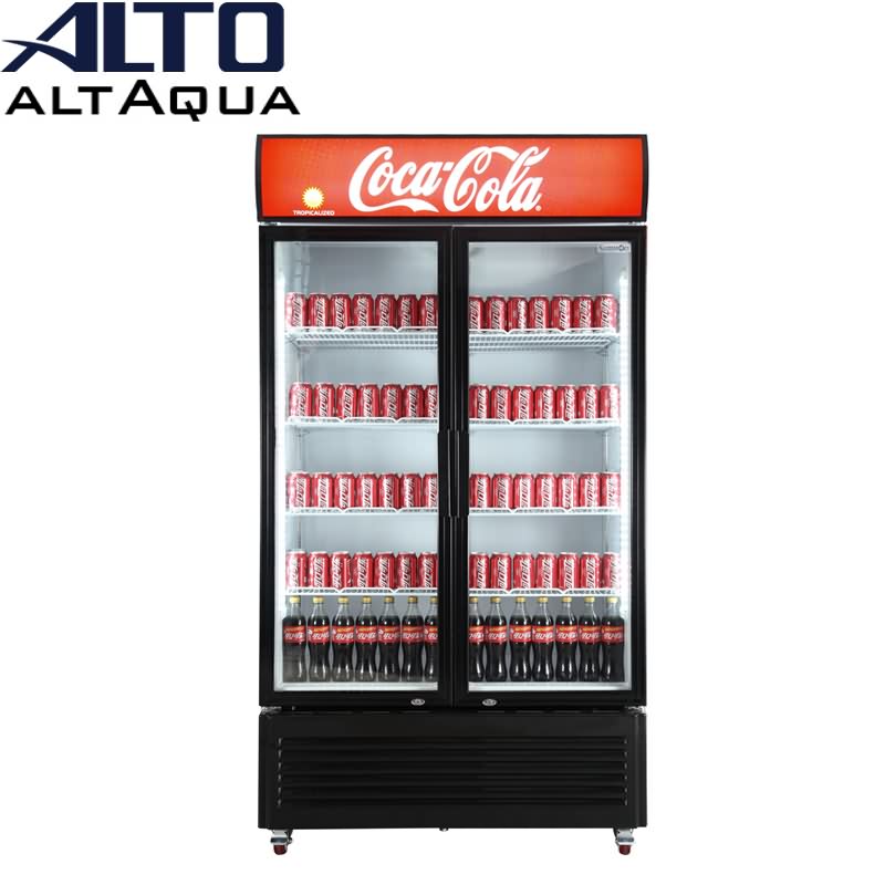 1100L refrigerator display showcase cooler