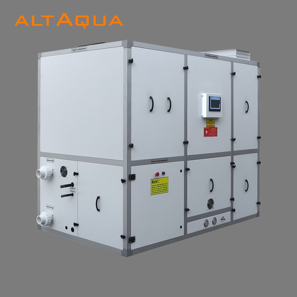 Altaqua 80Litre/h multinational commercial swimming pool dehumidifiers with air cooling and water heating