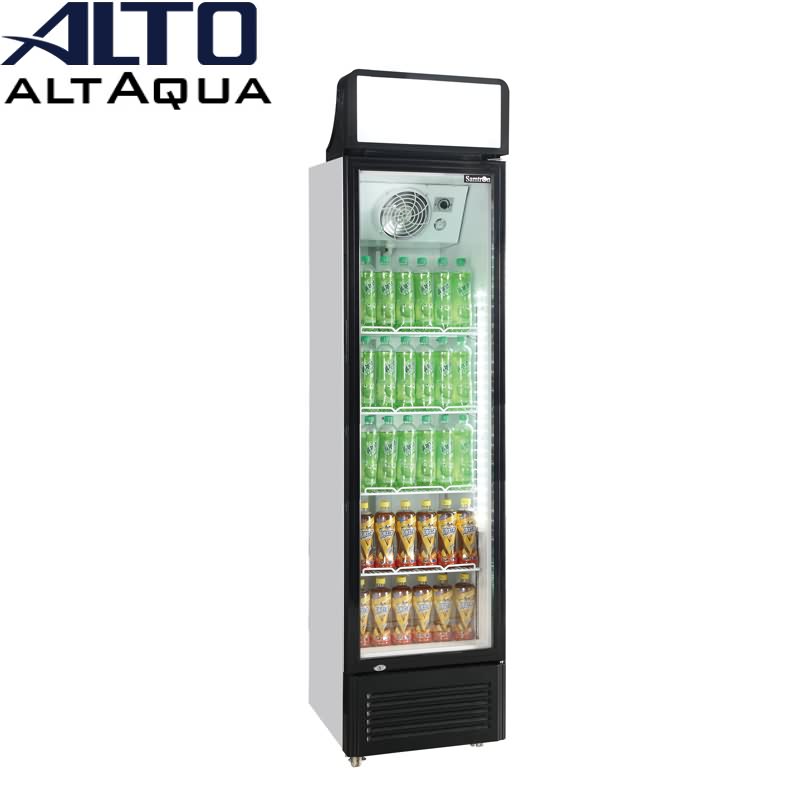 single door coke fridge
