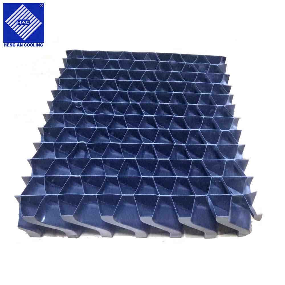 200mm round pvc material cooling tower infill for cooling tower