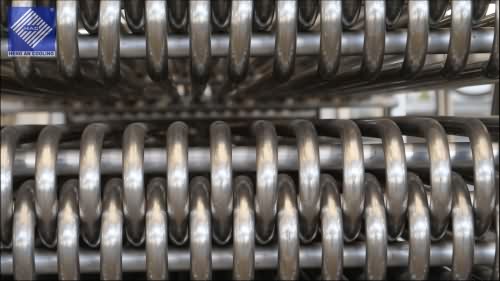 Closed system stainless steel coil counter flow cooling tower