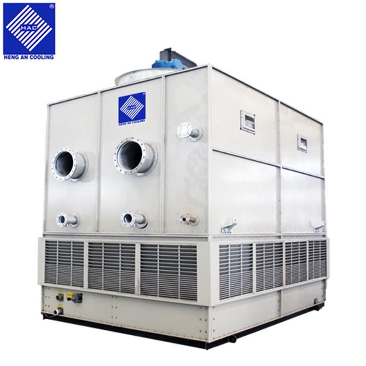Closed system stainless steel coil counter flow cooling tower