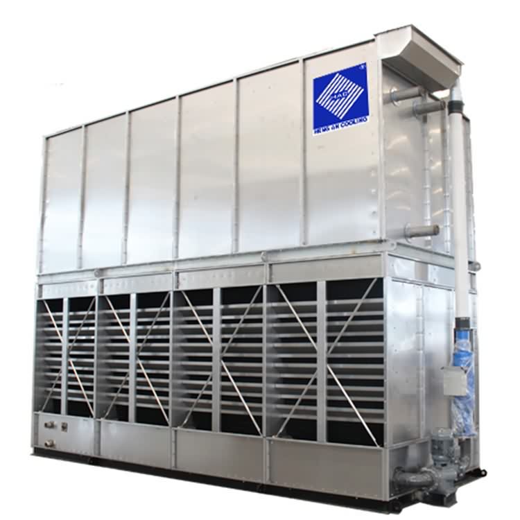 Eco friendly industrial cross flow closed circuit hvac cooling tower