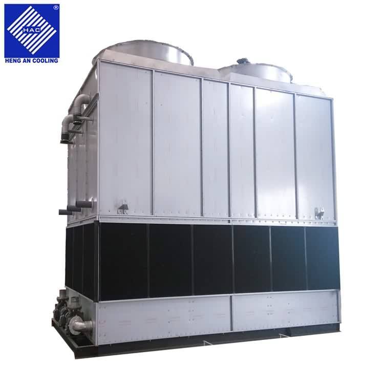 Factory price closed circuit water cooling tower for injection machine with copper tube