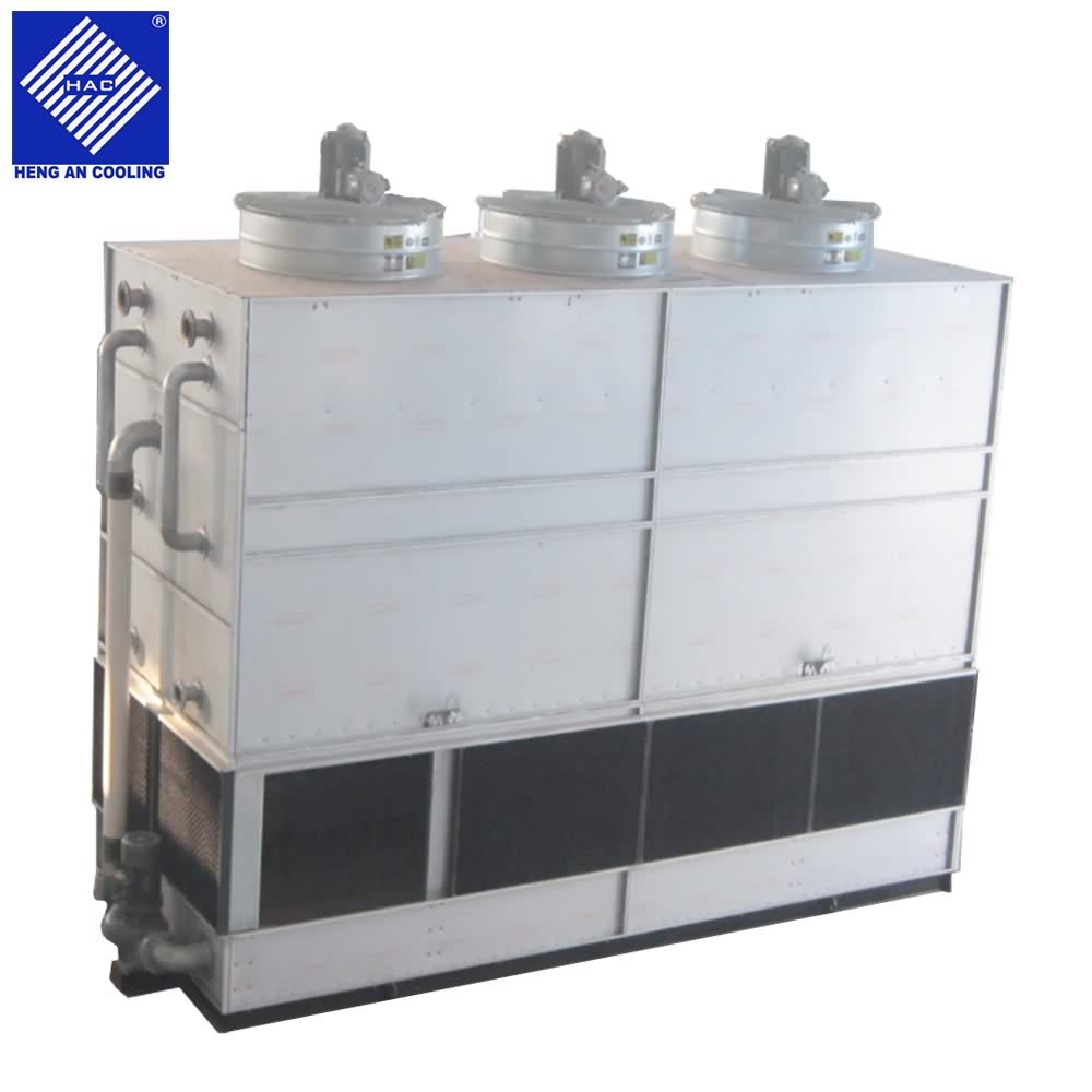 Industrial heat exchanger type ammonia condenser evaporative condenser