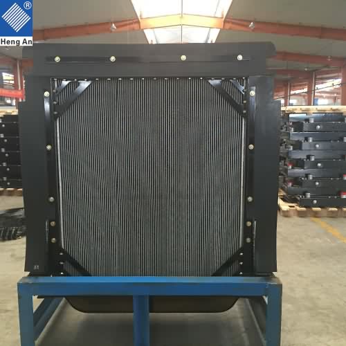 High Performance Copper/Aluminum Excavator Radiator