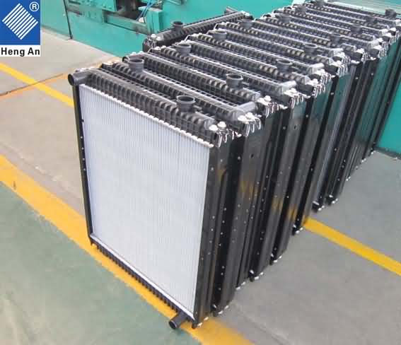 High Performance Copper/Aluminum Excavator Radiator