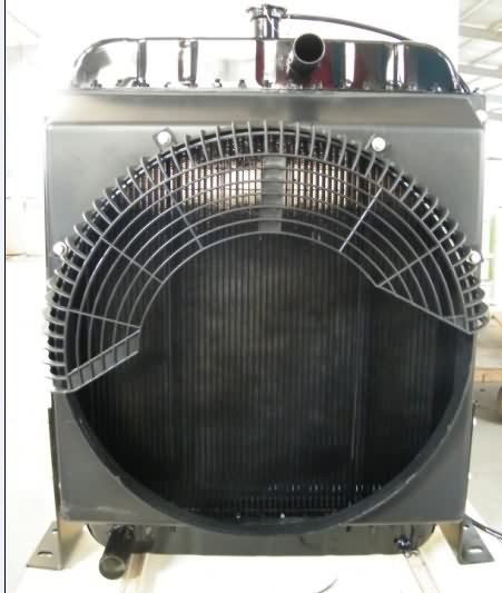 aluminum radiator for power generators