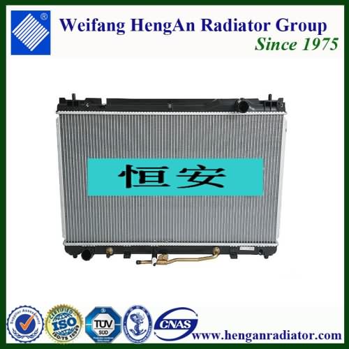 Whole car radiator assembly