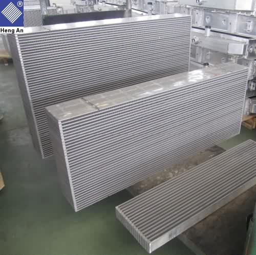 100% tested high performance plate bar auto intercooler core auto intercooler assembly