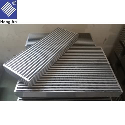 100% tested high performance plate bar auto intercooler core auto intercooler assembly
