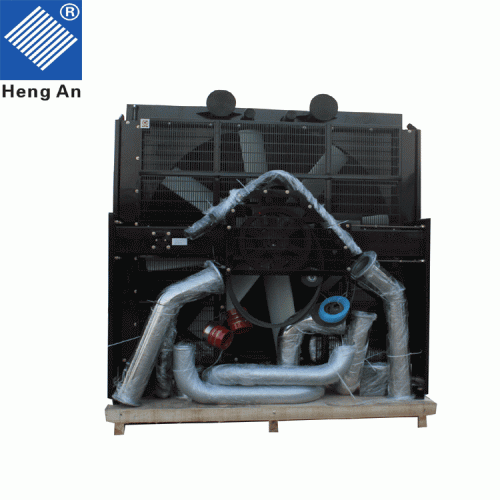 Diesel Genset Remote Horizontal Radiator For MTU 16V2000G85