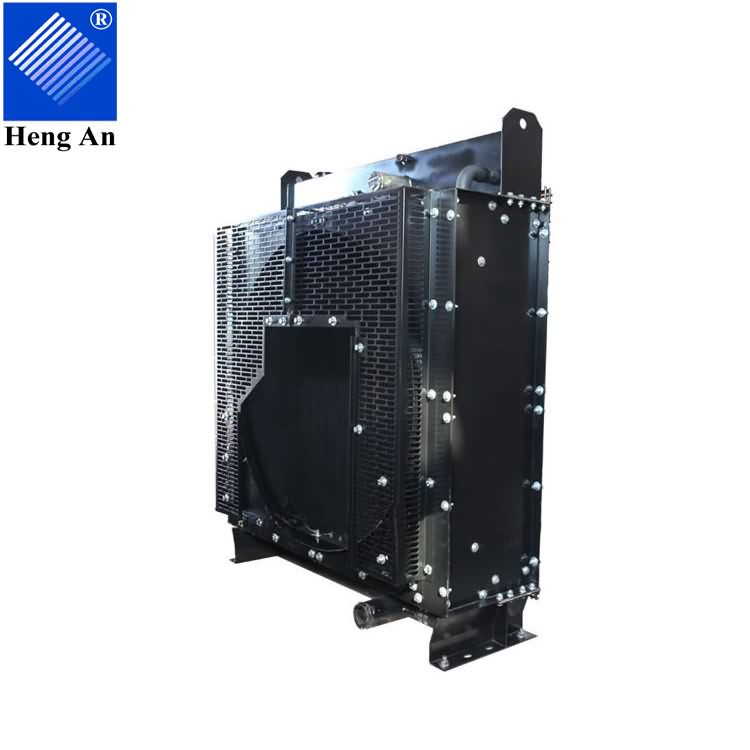 Copper Aluminum Diesel Genset Radiator For Deutz Factory