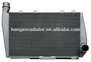 Series of universal aluminum intercooler core charge air cooler for vehicles from China factory