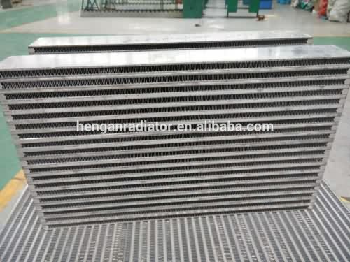 Best quality custom radiator core aluminum tube intercooler radiator for small cooling system