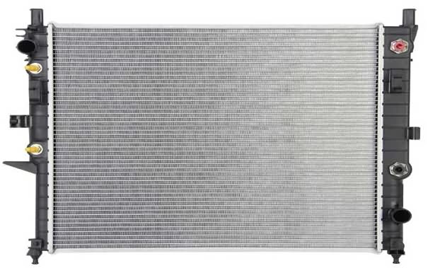 Quality guarantee auto parts truck radiator for MAN truck