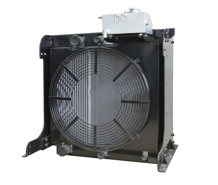 Hot selling Aluminum bar plate tube fin heat exchanger cooling Screw water oil radiator by China radiators manufacturer