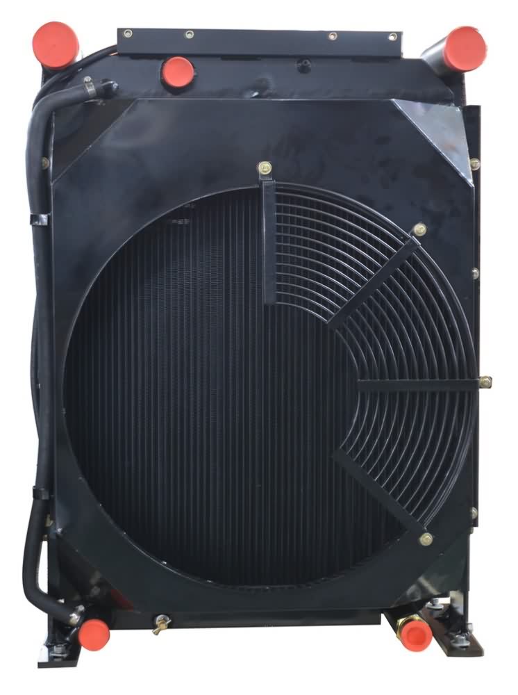 Hot selling Aluminum bar plate tube fin heat exchanger cooling Screw water oil radiator by China radiators manufacturer