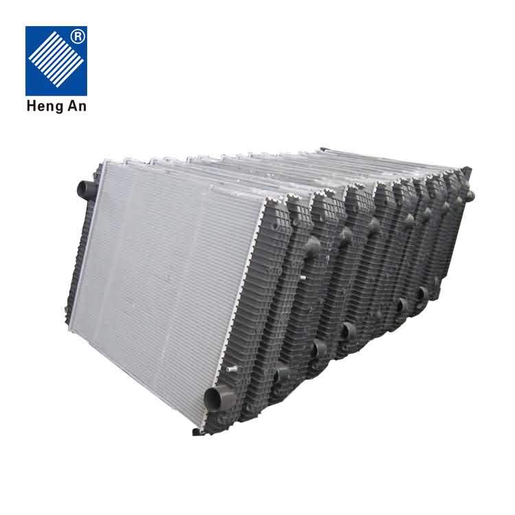American and European Market Heavy Duty TrucK Aluminum Radiator Factory