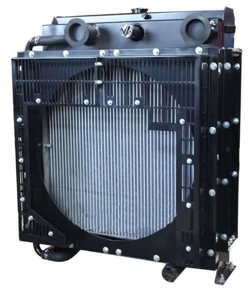 Factory direct price 4BTA 6BTA 6CTA8 aluminum bar plate copper fin tube radiator for Pekkins generator diesel engine