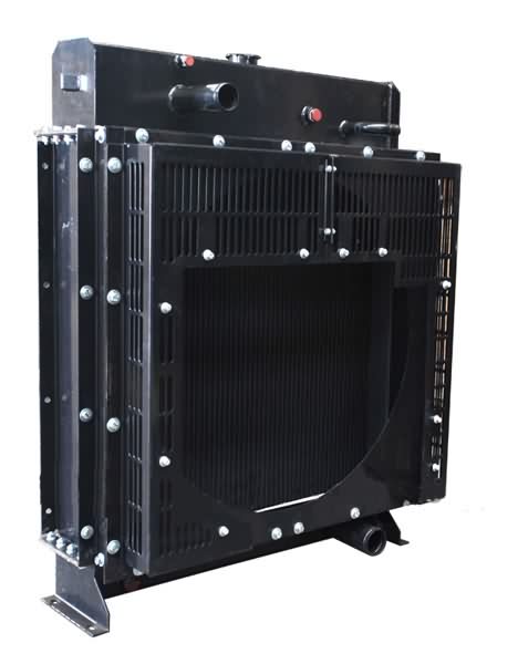 Factory direct price 4BTA 6BTA 6CTA8 aluminum bar plate copper fin tube radiator for Pekkins generator diesel engine
