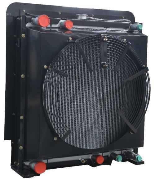 High Performance Aluminum core water and hydraulic oil cooler Radiator for engineering equipment