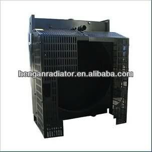 Factory direct price NTA855 QSX15 aluminum bar plate copper fin tube radiator for Cummins generator diesel engine